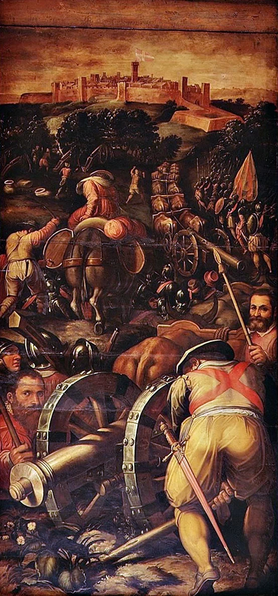 Presa di Monteriggioni - Museo di Palazzo vecchio, Firenze